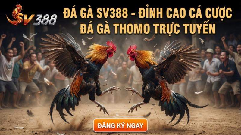 Đá Gà SV388 - Xem Và Đặt Cược Trực Tiếp Đá Gà Thomo