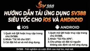 Hướng Dẫn Tải Ứng Dụng SV388 Siêu Tốc Cho iOS Và Android