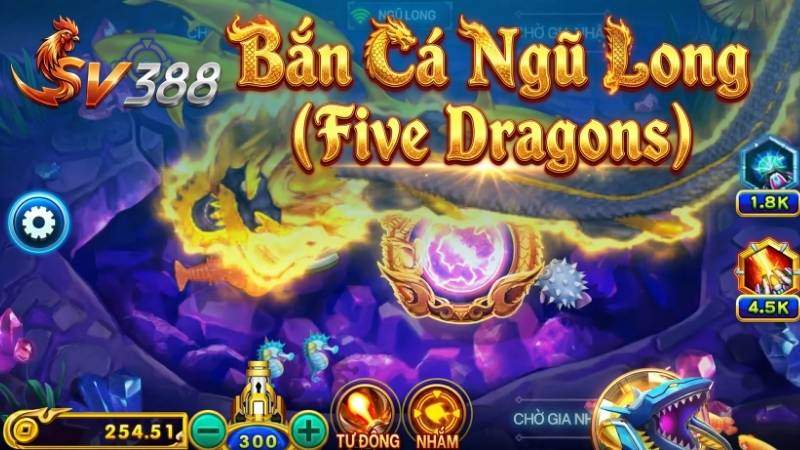 Bắn cá ngũ long (Five Dragons)