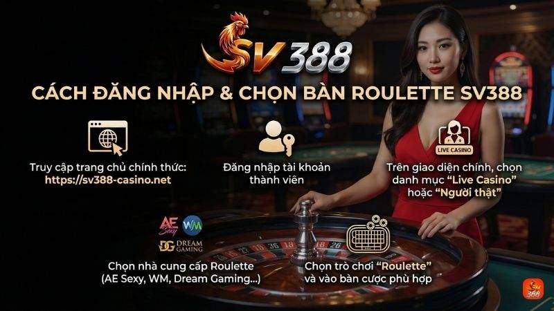 Cách đăng nhập và chọn bàn