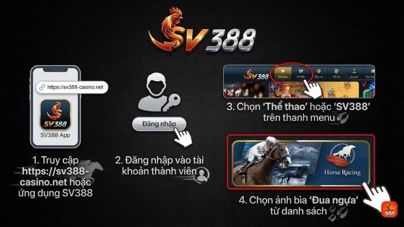 Cách đăng nhập và truy cập mục cá cược thể thao