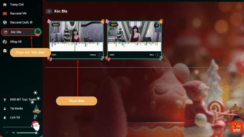 Chọn bàn chơi phù hợp