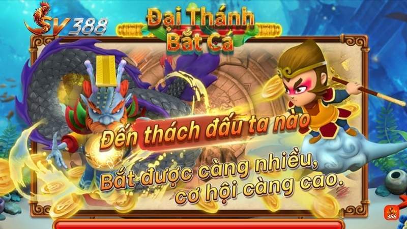 Đại Thánh Bắn Cá: Trò Chơi Bắn Cá Được Yêu Thích Nhất Tại SV388