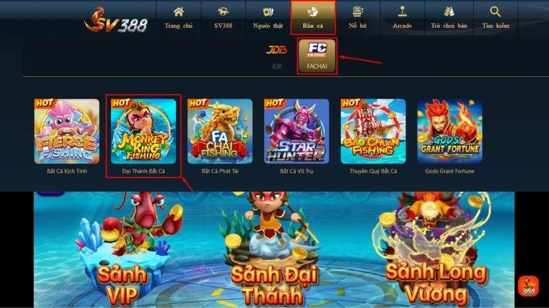 Hướng dẫn tham gia chơi tại SV388